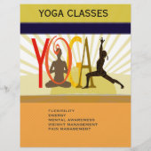 サンシャインレイズスポーツフィットネスヨガポーズカスタマイズ チラシ (裏面)