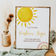 サンシャインレインボーグルーヴィー1stバースデーカスタムサイン