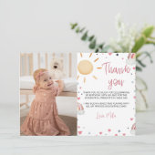 サンシャインレインボーサンキューカードボホ誕生日 サンキューカード (スタンド正面)