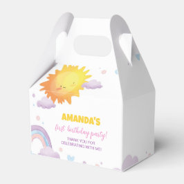 サンシャインレインボービーボックスバースデーパーティー フェイバーボックス