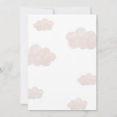 サンシャインレインボーベビーシャワー招待状 招待状 (裏面)