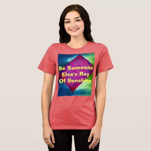 サンシャインレインボー トライブレンドTシャツ (正面全面)