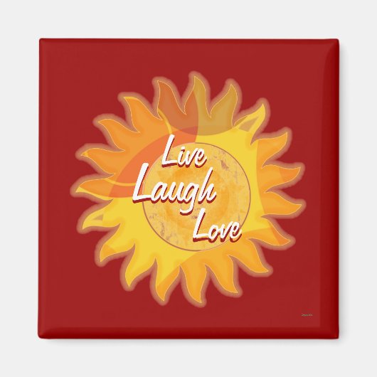 サンシャインレッド マグネット (正面)