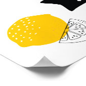 サンシャインレモネードとおもしろいバースデーパーティーへようこそ ポスター (角)