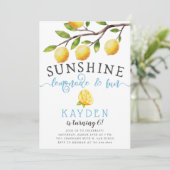 サンシャインレモネードとおもしろいボーイズバースデーパーティー 招待状 (スタンド正面)