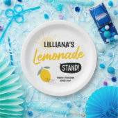 サンシャインレモネード&おもしろいアニエージハッピーバースデー ペーパープレート (パーティー)