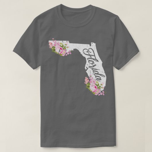 サンシャインローカルフロリダ州旗 Tシャツ (デザイン正面)