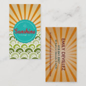 サンシャインヴィンテージ会社名刺 名刺 (正面/裏面)