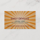 サンシャインヴィンテージ会社名刺 名刺 (裏面)