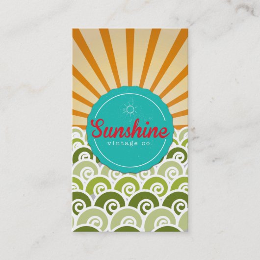 サンシャインヴィンテージ会社名刺 名刺 (正面)