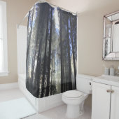 サンシャイン付き松林自然 シャワーカーテン (インサイチュ)