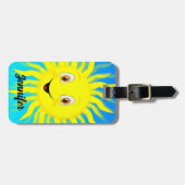 サンシャイン名前をカスタムする ラゲッジタグ (正面横)