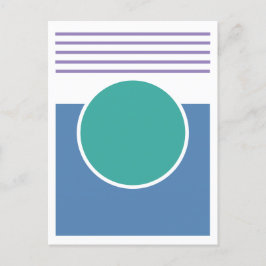 サンシャイン抽象デザイン ポストカード