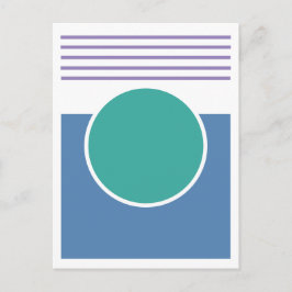 サンシャイン抽象デザイン ポストカード