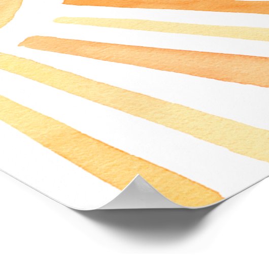 サンシャイン最初ののまわりに旅行は太陽1番目の誕生日 ポスター (角)