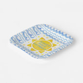 サンシャイン海&スターズ1st誕生日紙プレート- ペーパープレート (傾斜あり)