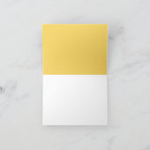 サンシャイン男女兼用ベビーシャワーサンキューカード サンキューカード (内部)