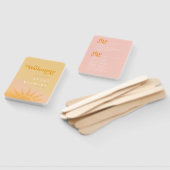 サンシャイン結婚タイポグラフィバター/赤面ID1048 ハンドファン (組立なし)