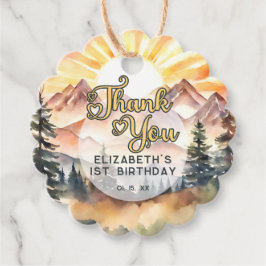 サンシャイン自然マウンテンズバースデーパーティーありがとう フェイバータグ