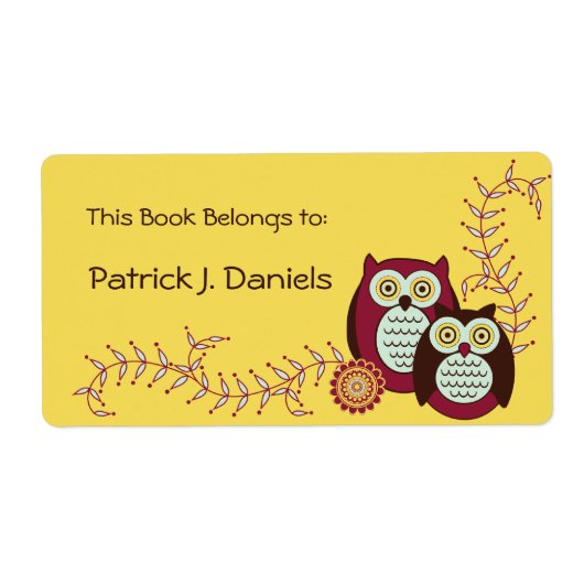 サンシャイン蔵書票 ラベル (正面)