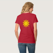 サンシャイン記号 Tシャツ (裏面フル)