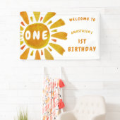 サンシャイン誕生日へようこそ 横断幕 (インサイチュ)