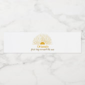 サンシャイン誕生日ウォーターボトルラベル ペットボトルラベル (シングルラベル)