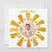 サンシャイン誕生日サンキューカード サンキューカード (正面)
