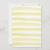 サンシャイン誕生日ビンゴゲームカード 招待状 (裏面)