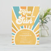 サンシャイン誕生日ボホ第1トのまわりにリップザサン 招待状 (スタンド正面)