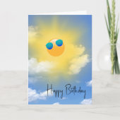 サンシャイン誕生日 カード (正面)