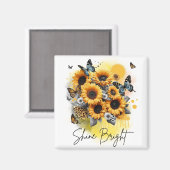 サンシャイン開花 マグネット (正面/裏面)