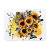 サンシャイン開花 マグネット (横)