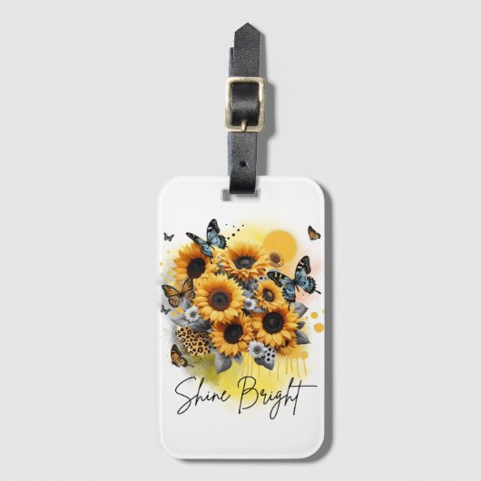 サンシャイン開花 ラゲッジタグ (正面縦)