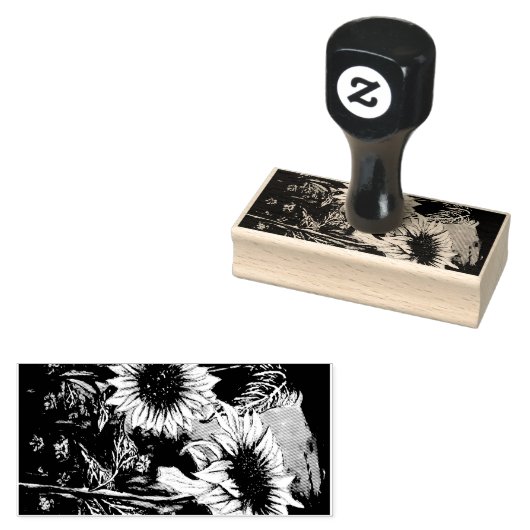 サンシャイン開花 ラバースタンプ (押印)