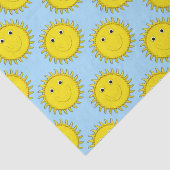 サンシャイン顔ブルーティッシュラッピング紙 薄葉紙 (詳細)