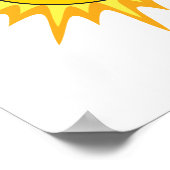 サンシャイン顔 ポスター (角)