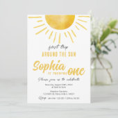 サンシャイン1歳の誕生日最初のまわりにの日帰り 招待状 (スタンド正面)