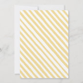 サンシャイン1歳の誕生日最初のまわりにの日帰り 招待状 (裏面)