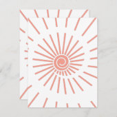 サンシャイン10 ノートカード (正面/裏面)