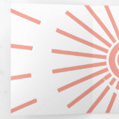 サンシャイン10 三つ折りクリスマスカード (内部最初)