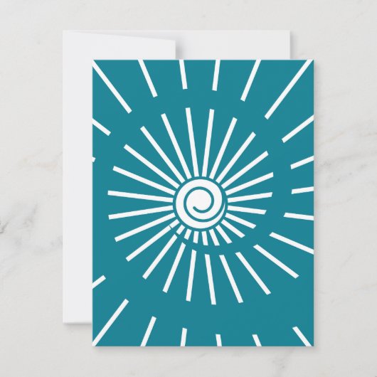 サンシャイン11 ノートカード (正面)