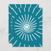 サンシャイン11 ノートカード (正面/裏面)