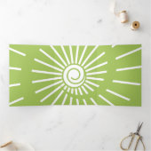 サンシャイン13 三つ折りクリスマスカード (内部)