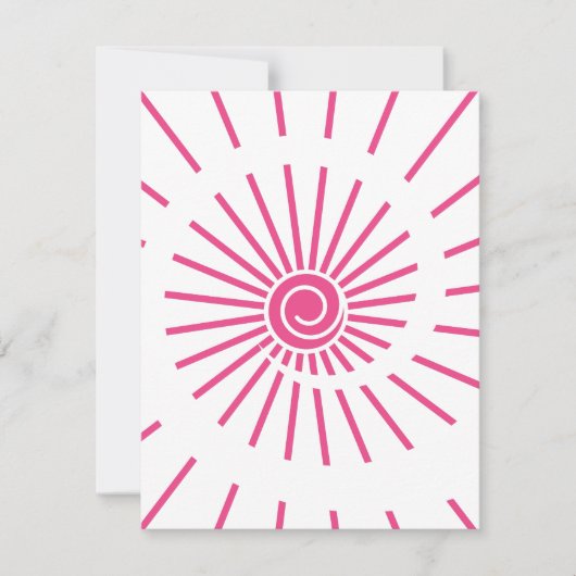 サンシャイン15 ノートカード (正面)