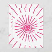 サンシャイン15 ノートカード (正面/裏面)