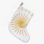 サンシャイン1 スモールクリスマスストッキング (正面 (吊り時))