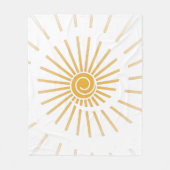 サンシャイン1 フリースブランケット (正面)