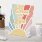 サンシャイン1th誕生日ミュート虹カードとギフト 台座サイン (インサイチュ)