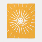 サンシャイン2 フリースブランケット (正面)